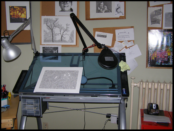 drawing table